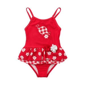 Kids' spaghetti strap swimwear